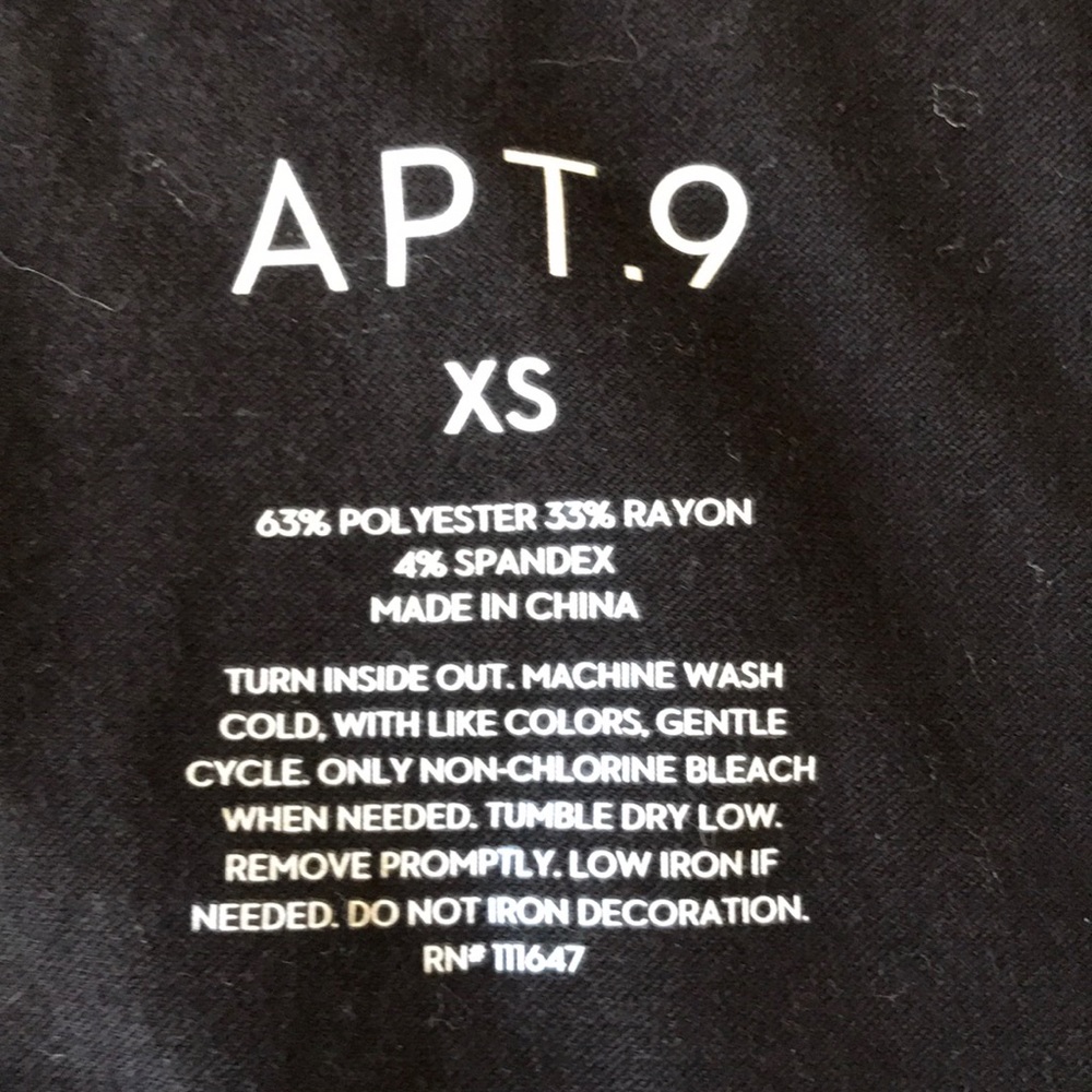 Apt 9 XS Thanksgiving T Shirt Gobble TIL you wobble black - Picture 3 of 4
